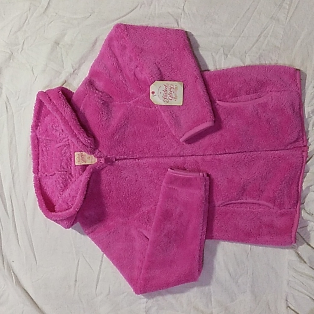 Faded Glory NWT, Girl's Fleece Jacket.